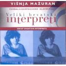 VISNJA MAZURAN - Great Croatian Interprets  Cembalo, Harpsichor
